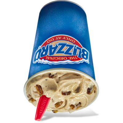 Turtle Pecan Cluster Blizzard® Treat